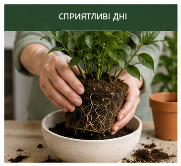Сприятливі дні для пересадки кімнатних рослин у 2026 році Сприятливі дні для пересадки кімнатних рослин у 2026 році